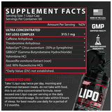 LIPO6 BLACK UC - SW SUPPS