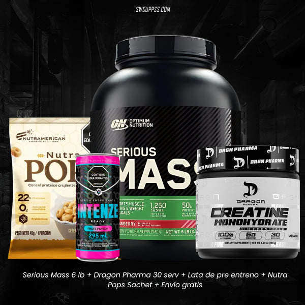 COMBO SERIOUS MASS 6 LB