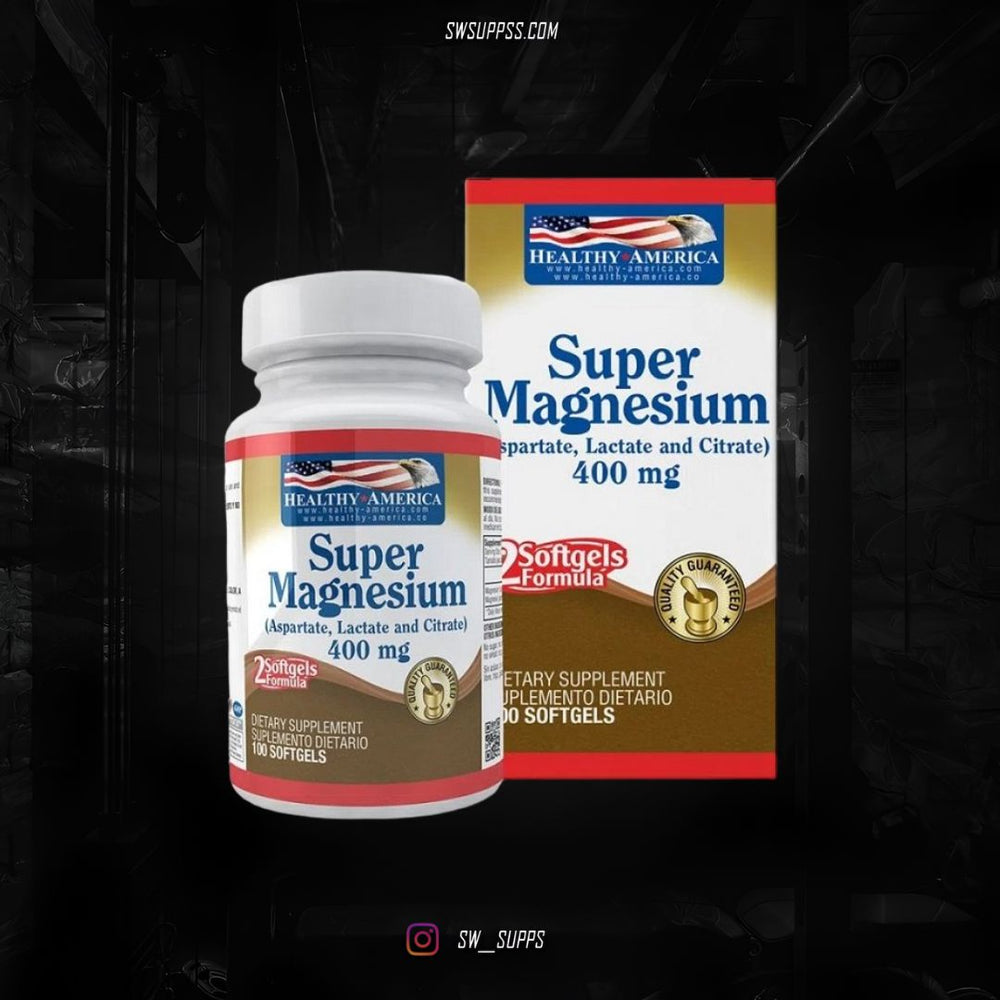 SUPER MAGNESIUM 100 CAPS - SWSUPPS