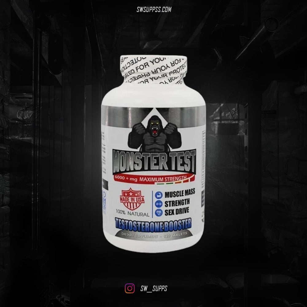MONSTER TEST 120 CAPS - SWSUPPS