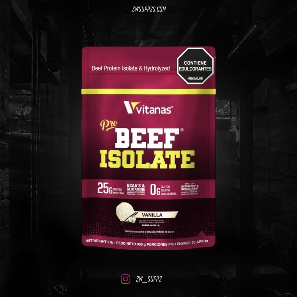 PRO BEEF ISOLATE 2 LB - SWSUPPS